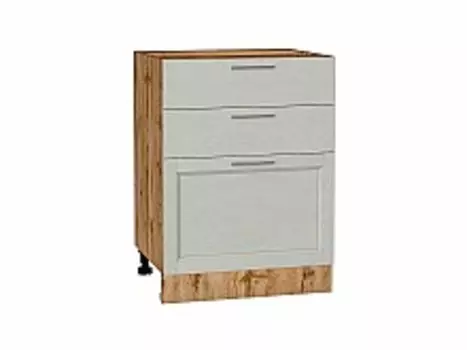 Шкаф нижний с 3-мя ящиками Сканди