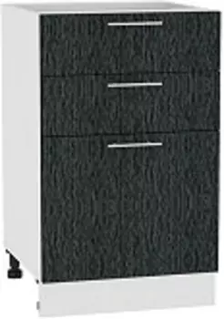 Шкаф нижний с 3-мя ящиками Валерия-М Н 503