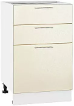 Шкаф нижний с 3-мя ящиками Валерия-М Н 500