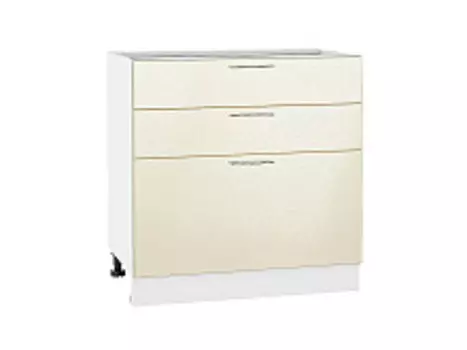 Шкаф нижний с 3-мя ящиками Валерия-М Н 800