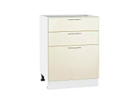 Шкаф нижний с 3-мя ящиками Валерия-М Н 600