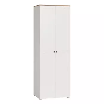 Шкаф Остин 13.224 Белый шагрень Дуб вотан