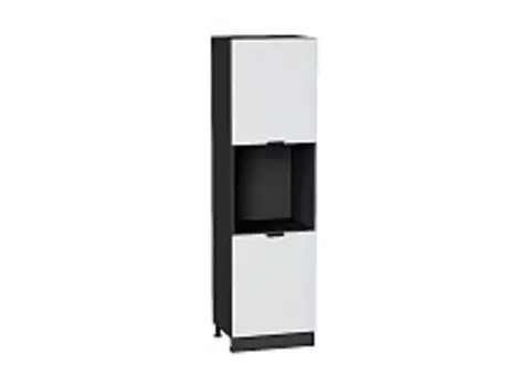 Шкаф пенал с 2-мя дверцами под технику Евро