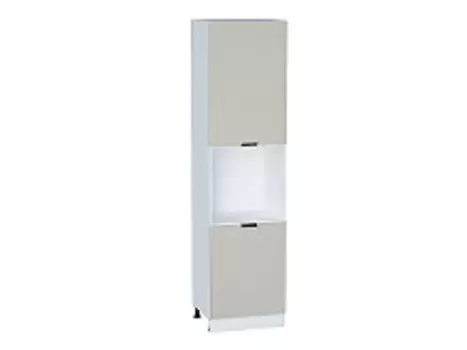 Шкаф пенал с 2-мя дверцами под технику Евро