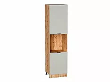 Шкаф пенал с 2-мя дверцами под технику Евро