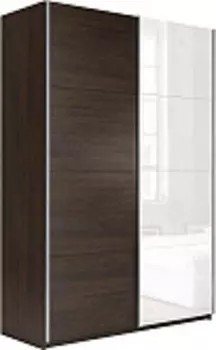 Шкаф Прайм 2 ЛДСП стекло | 120 см