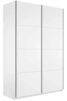 Шкаф Прайм 2 TM_L-140 Белый снег ЛДСП 1400*2300*570