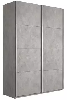 Шкаф Прайм 2 TM_L-140 Бетон ЛДСП 1400*2300*570