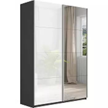 Шкаф Прайм 2 зеркало стекло | 120 см