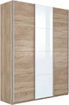 Шкаф Прайм 3 ЛДСП стекло ЛДСП | 180 см