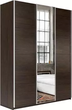 Шкаф Прайм 3 TM_L-180 Венге ЛДСП Зеркало ЛДСП 1800*2300*570