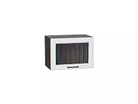 Шкаф верхний горизонтальный остекленный Барселона