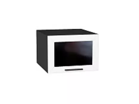 Шкаф верхний горизонтальный остекленный глубокий Глетчер