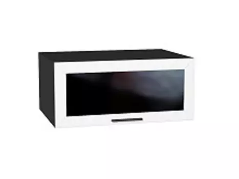 Шкаф верхний горизонтальный остекленный глубокий Глетчер