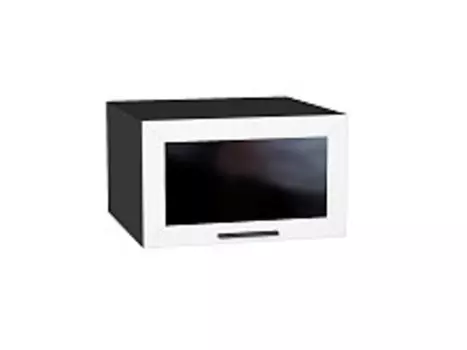 Шкаф верхний горизонтальный остекленный глубокий Глетчер