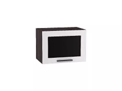 Шкаф верхний горизонтальный остекленный глубокий Глетчер