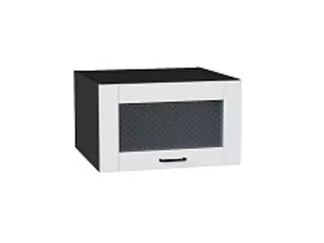 Шкаф верхний горизонтальный остекленный глубокий Лофт