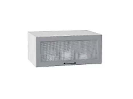 Шкаф верхний горизонтальный остекленный глубокий Ницца