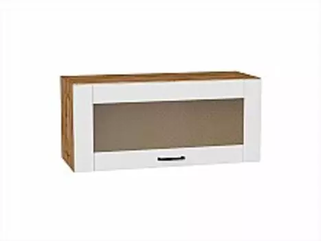 Шкаф верхний горизонтальный остекленный Лофт