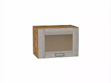 Шкаф верхний горизонтальный остекленный Лофт