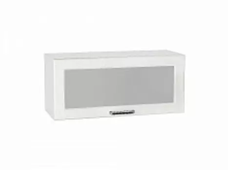 Шкаф верхний горизонтальный остекленный Прага