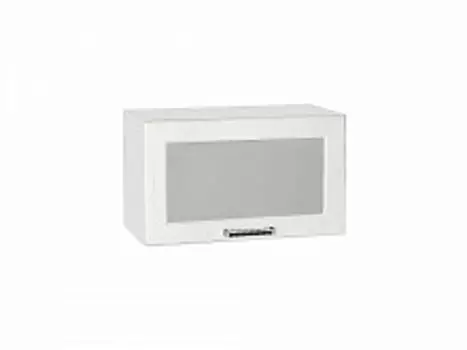 Шкаф верхний горизонтальный остекленный Прага