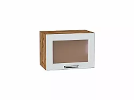 Шкаф верхний горизонтальный остекленный Прага