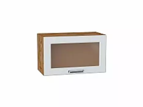 Шкаф верхний горизонтальный остекленный Прага