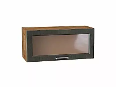 Шкаф верхний горизонтальный остекленный Прага