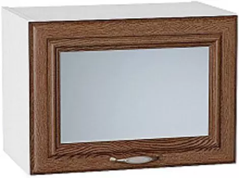 Шкаф верхний горизонтальный остекленный Шале