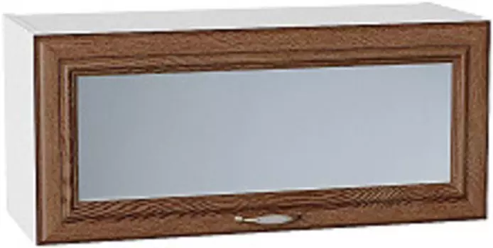 Шкаф верхний горизонтальный остекленный Шале