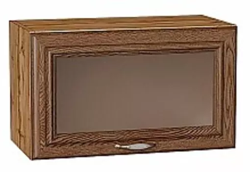 Шкаф верхний горизонтальный остекленный Шале