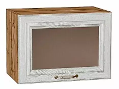 Шкаф верхний горизонтальный остекленный Шале