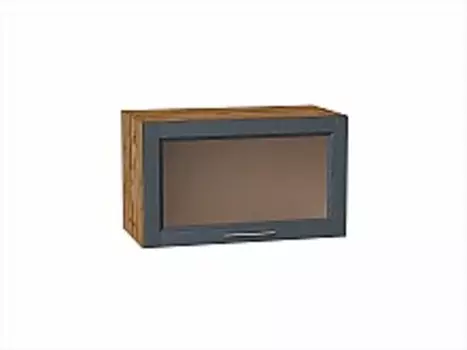 Шкаф верхний горизонтальный остекленный Сканди