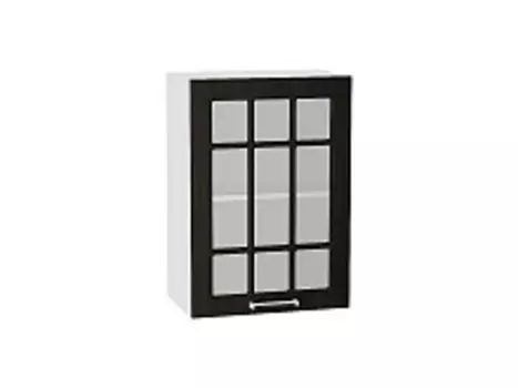 Шкаф верхний с 1-ой остекленной дверцей Прага В 509