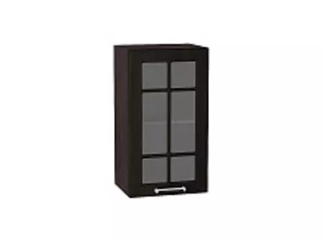 Шкаф верхний с 1-ой остекленной дверцей Прага В 409