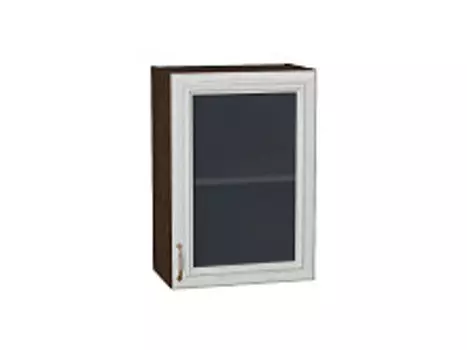 Шкаф верхний с 1-ой остекленной дверцей Шале