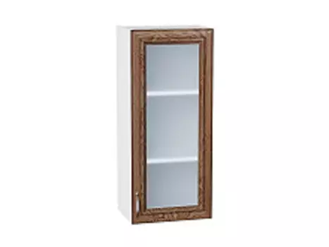 Шкаф верхний с 1-ой остекленной дверцей Шале