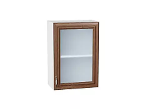 Шкаф верхний с 1-ой остекленной дверцей Шале