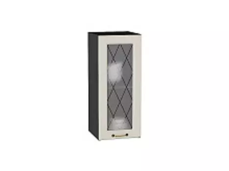 Шкаф верхний с 1-ой остекленной дверцей Ницца