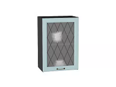 Шкаф верхний с 1-ой остекленной дверцей Ницца