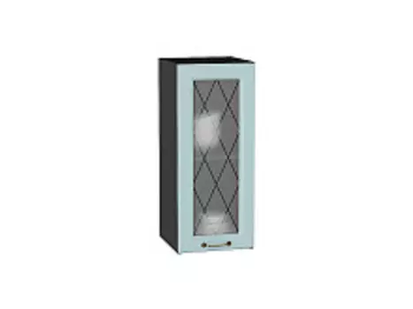 Шкаф верхний с 1-ой остекленной дверцей Ницца