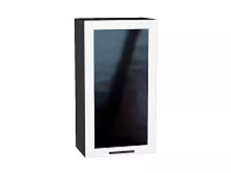 Шкаф верхний с 1-ой остекленной дверцей Глетчер