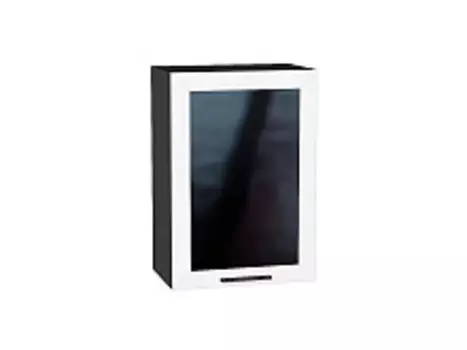 Шкаф верхний с 1-ой остекленной дверцей Глетчер