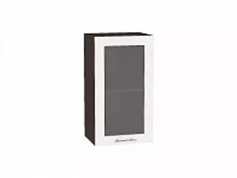 Шкаф верхний с 1-ой остекленной дверцей Валерия-М