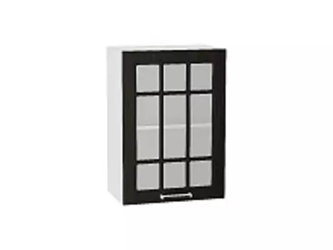 Шкаф верхний с 1-ой остекленной дверцей Прага