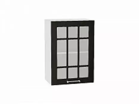 Шкаф верхний с 1-ой остекленной дверцей Прага