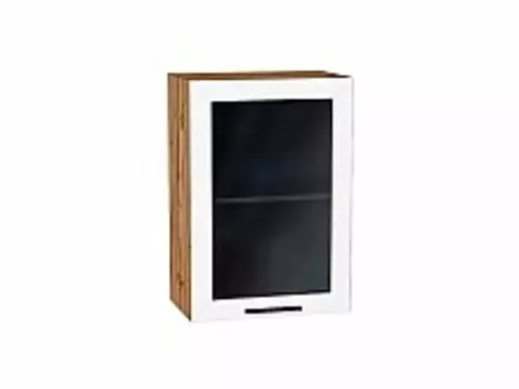 Шкаф верхний с 1-ой остекленной дверцей Глетчер