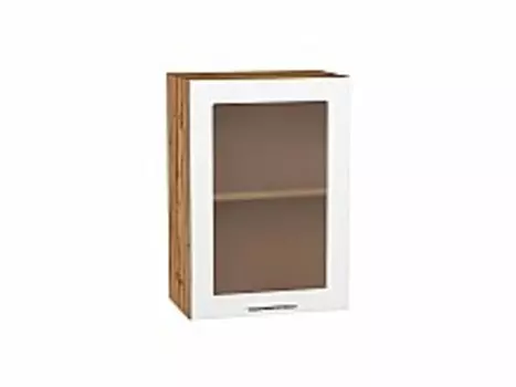 Шкаф верхний с 1-ой остекленной дверцей Валерия-М