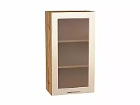 Шкаф верхний с 1-ой остекленной дверцей Валерия-М